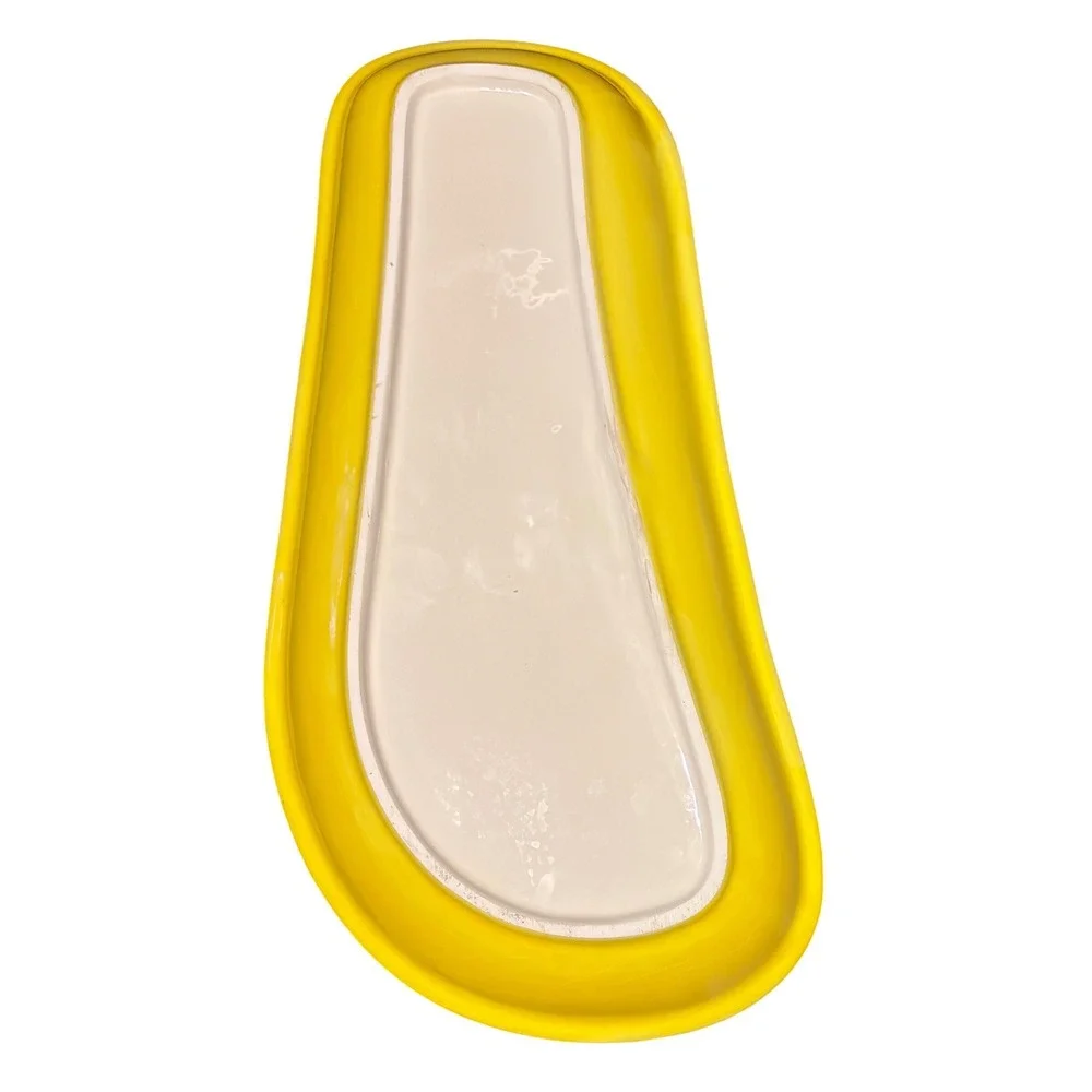 Flip Flop Chip and Dip‎ Server Women OS Pink Yellow Excellent Bumble Bees Daisy